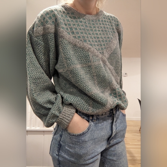 Vintage Sweater from Rino Rossi in size Large for men. Great Condition. - Picture 7 of 9